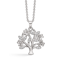 Livets Træ Sølv halskæde 16249042 - Urma.dk