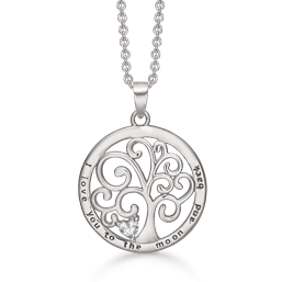 Livets Træ Sølv halskæde 16249953 - Urma.dk