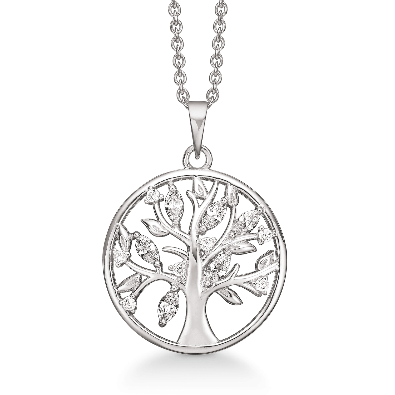 Livets Træ sølv halskæde 16249961 - Urma.dk