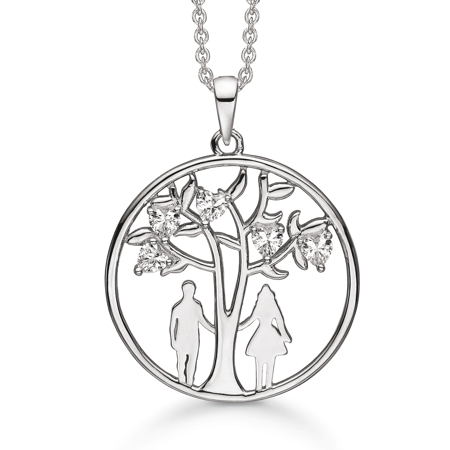 Livets Træ sølv halskæde 16249965 - Urma.dk