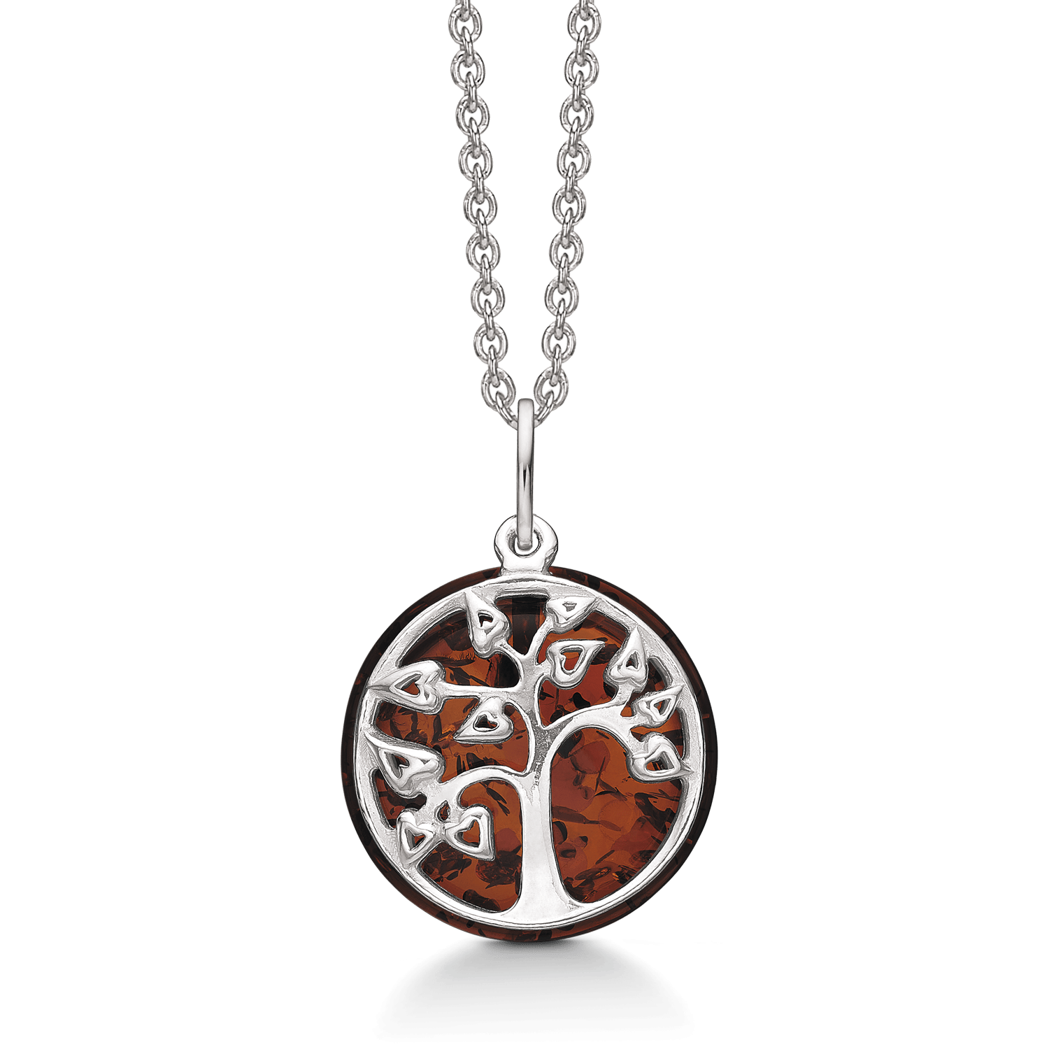 Livets Træ Sølv halskæde - Urma.dk