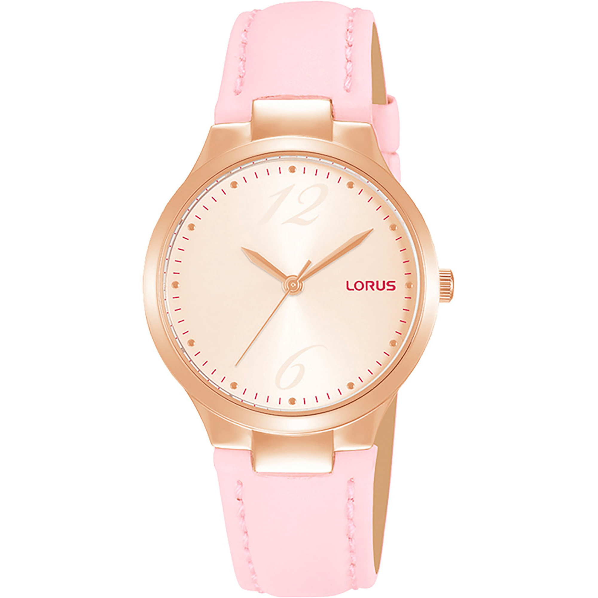 Lorus Dame Læder Pink Ur RG210UX9 - Urma.dk