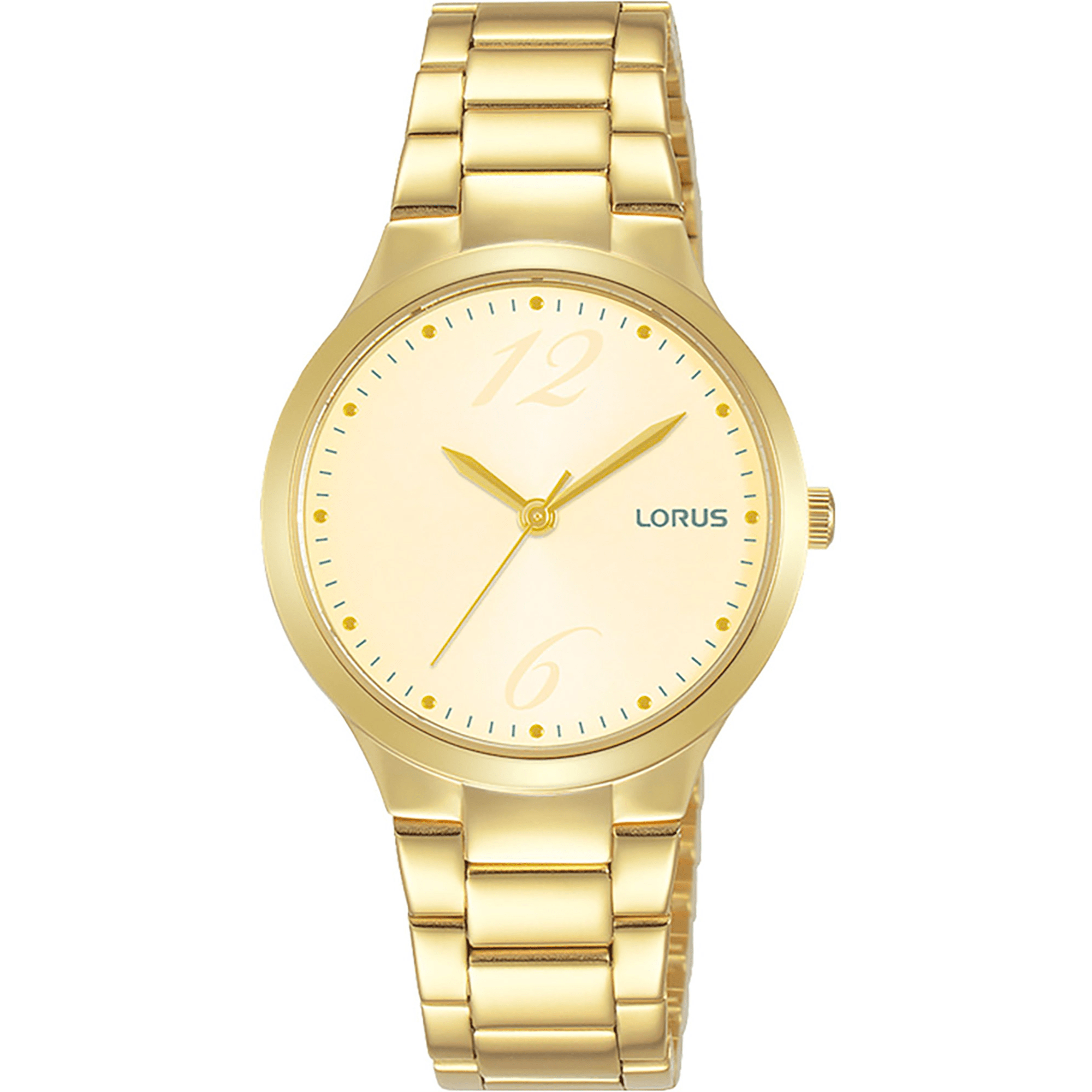 Lorus Dame Rustfrit Stål Guld Ur RG208UX9 - Urma.dk