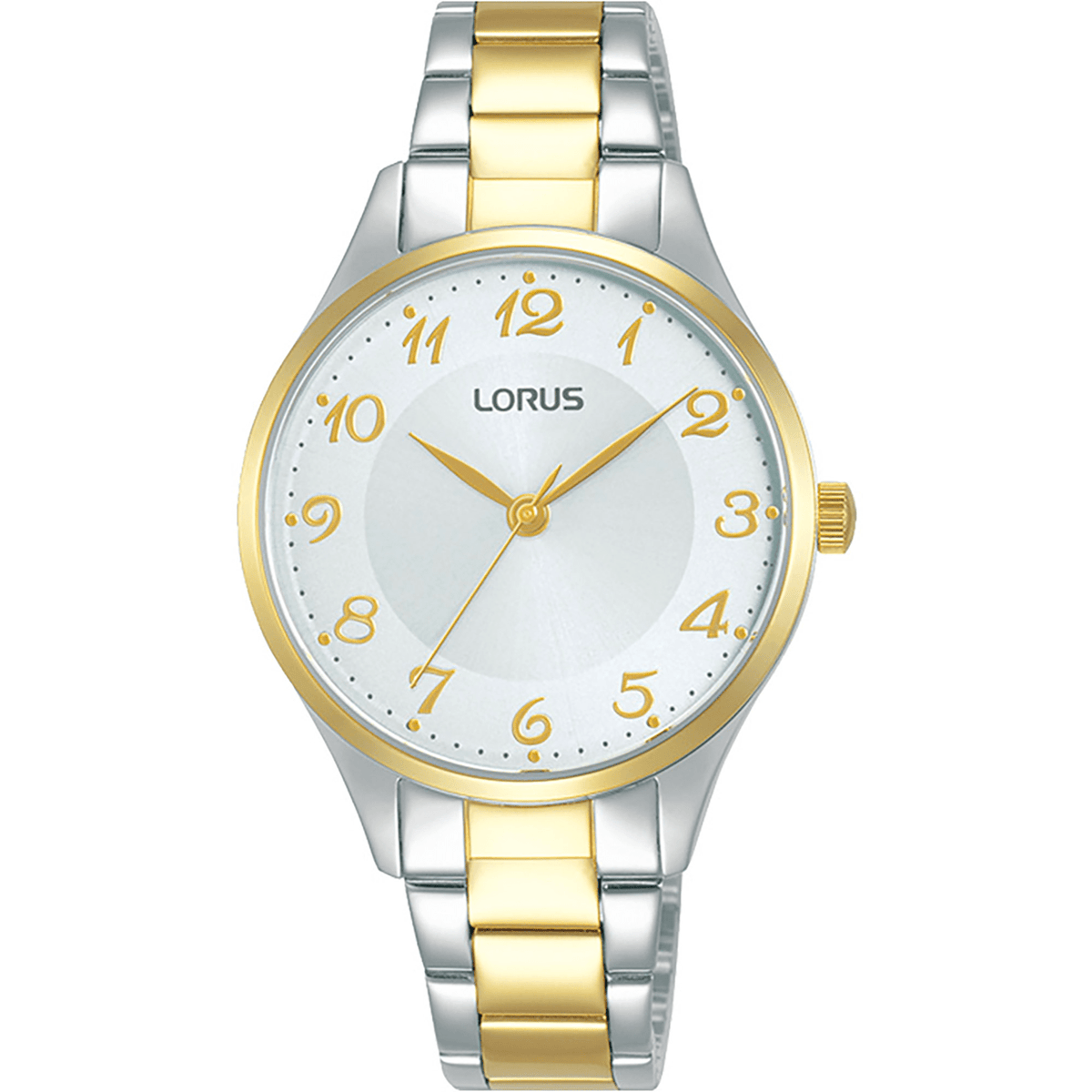 Lorus Dame Rustfrit Stål Sølv/Guld Ur RG270VX9 - Urma.dk