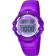 Lorus Pige Resin Violet Digital Ur R2385HX9 - Urma.dk