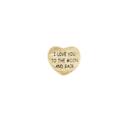 Love to the Moon, gold pl silver