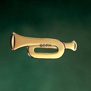 Georg Jensen lysholder 1991 - Trompet