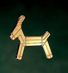 Lysholder 1993 - Julebuk - Udstillingsmodel - Urma.dk