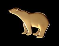 Lysholder 1997 - Isbjørn - Udstillingsmodel - Urma.dk