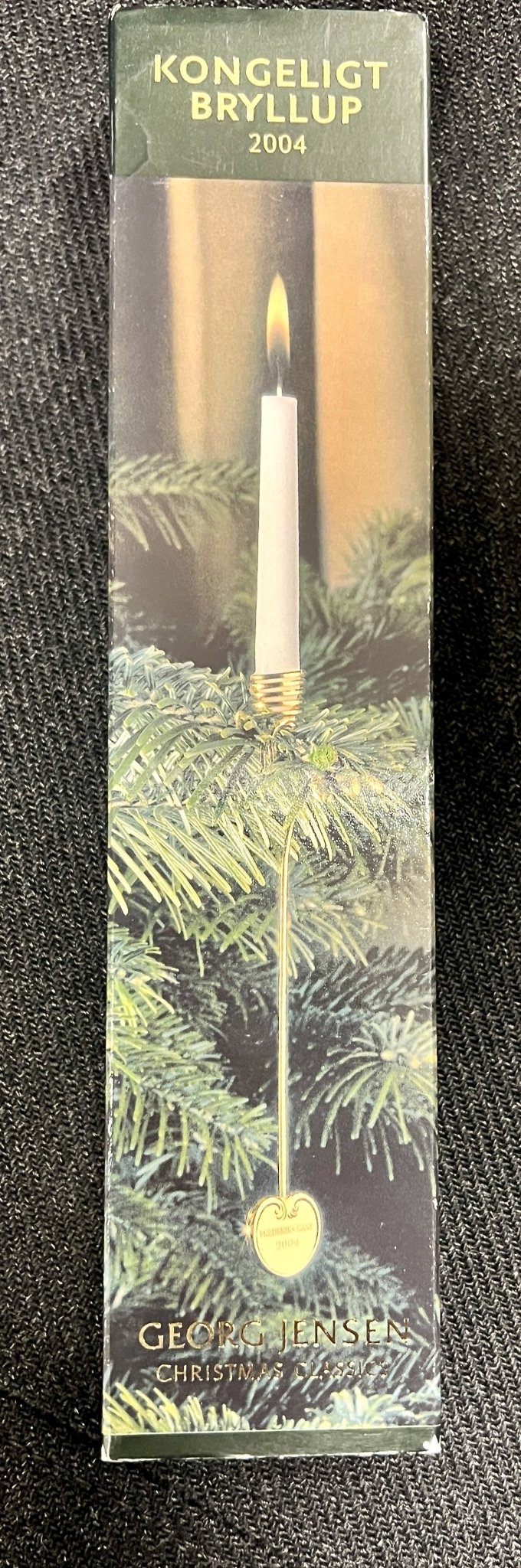 Lysholder - Kongeligt bryllup 2004 - Frederik og Mary - Urma.dk