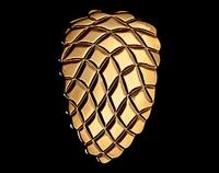 Georg Jensen lysholder 1994 - Kogle