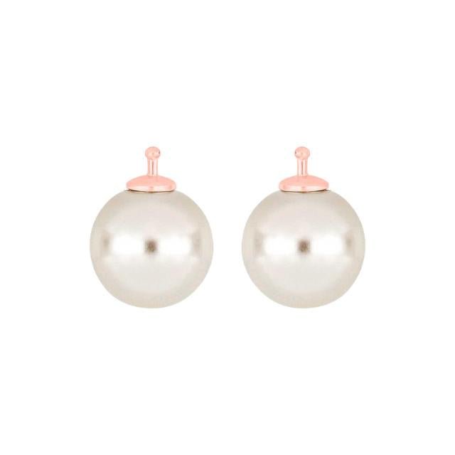 Mallorca perle farve07 m/rfg sølv - par - Urma.dk