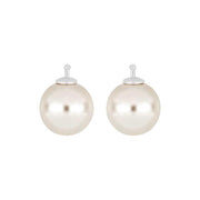 Mallorca perle farve07 m/rh sølv - par - Urma.dk