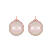 Mallorca perle farve11 m/rfg sølv - par - Urma.dk