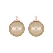 Mallorca perle farve73 m/rfg sølv - par - Urma.dk