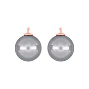 Mallorca perle farve93 m/rfg sølv - par - Urma.dk