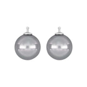 Mallorca perle farve93 m/rh sølv - par - Urma.dk