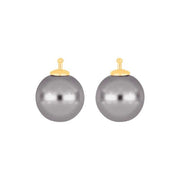 Mallorca perle farve94 m/fg sølv - par - Urma.dk