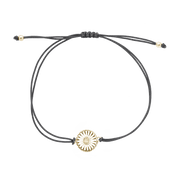 Marguerit armbånd, forgyldt sølv