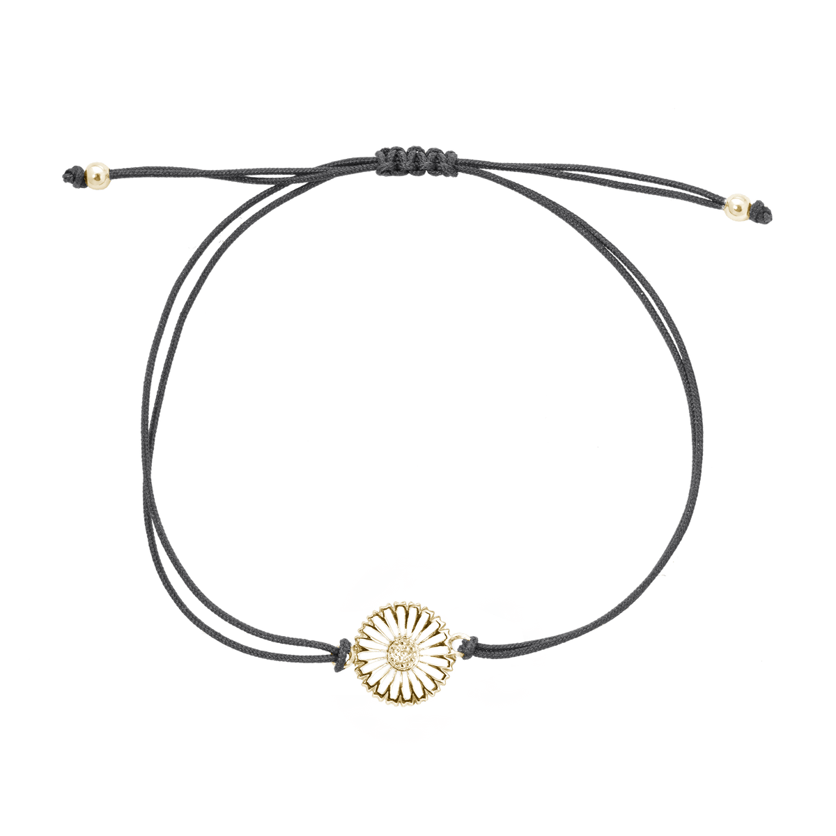 Marguerit armbånd, forgyldt sølv