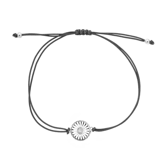 Marguerit armbånd, sølv