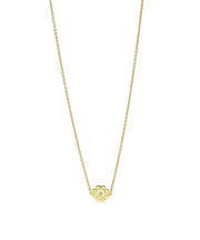 Marguerit collier med kløver - Urma.dk