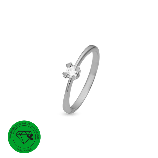 MARY Ring 8K, HV LG DIAM 0,20CT W/VS - Urma.dk