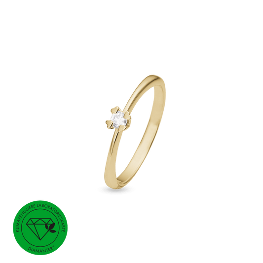 MARY Ring 8K LG DIAM 0,10CT W/VS - Urma.dk
