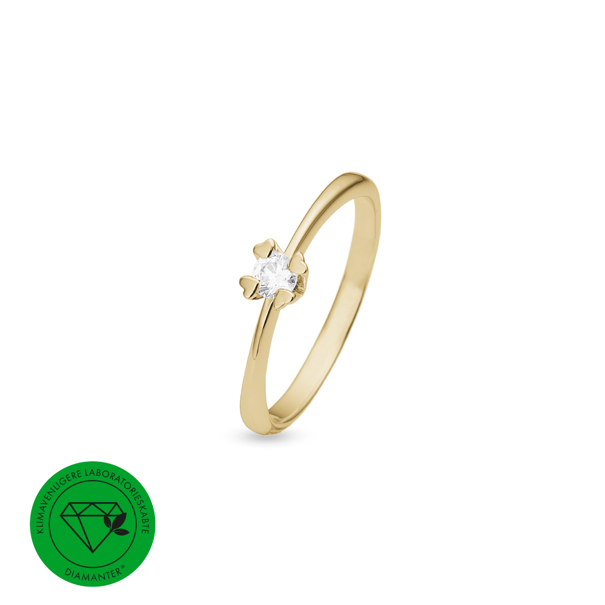 MARY Ring 8K LG DIAM 0,20CT W/VS - Urma.dk