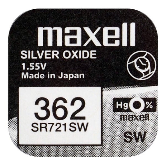 Maxell 362 / SR1130SW 1,55V - Urma.dk