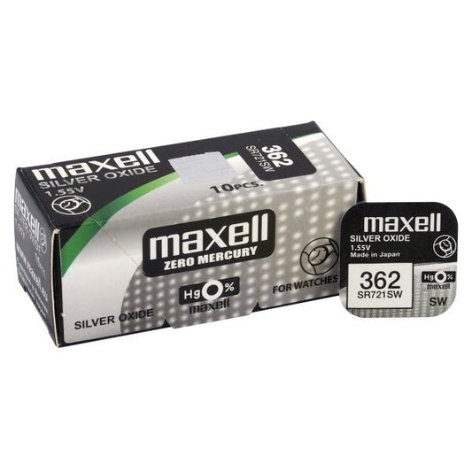 Maxell 362 / SR1130SW 1,55V - Urma.dk