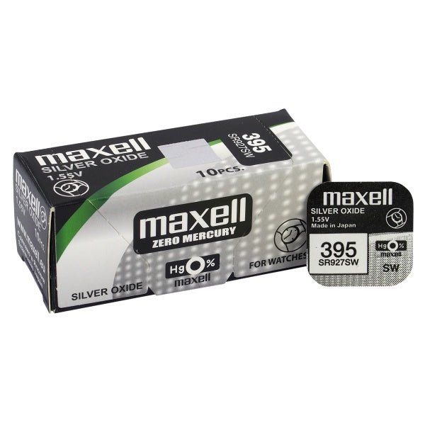Maxell 395 / SR927SW 1,55V - Urma.dk