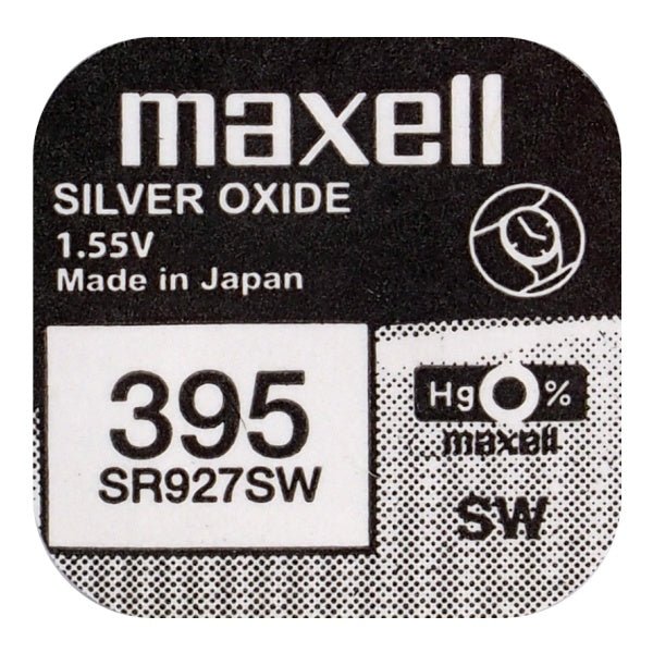 Maxell 395 / SR927SW 1,55V - Urma.dk