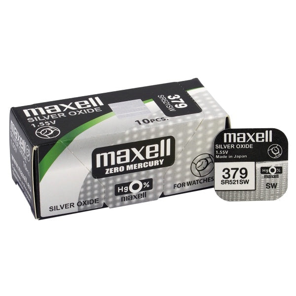 Maxell 379 / SR521SW 1,55V