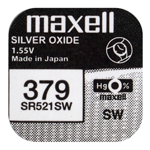Maxell 379 / SR521SW