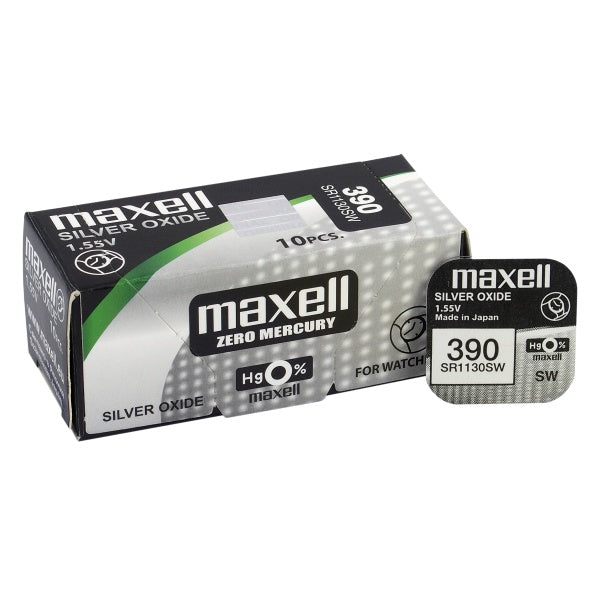 Maxell 390 / SR1130SW 1,55V