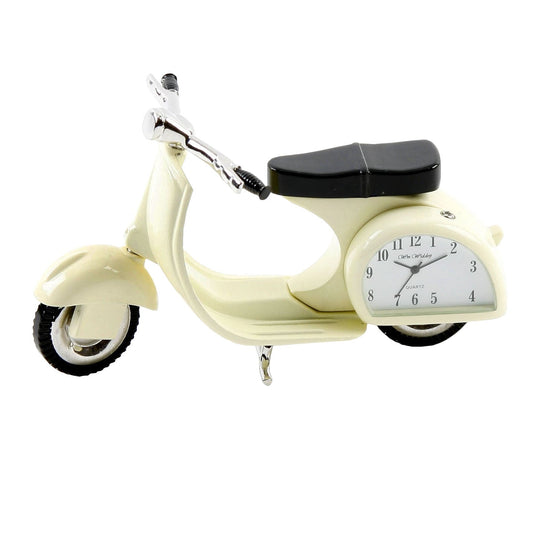 Miniature ur, scooter, dekoration - Urma.dk