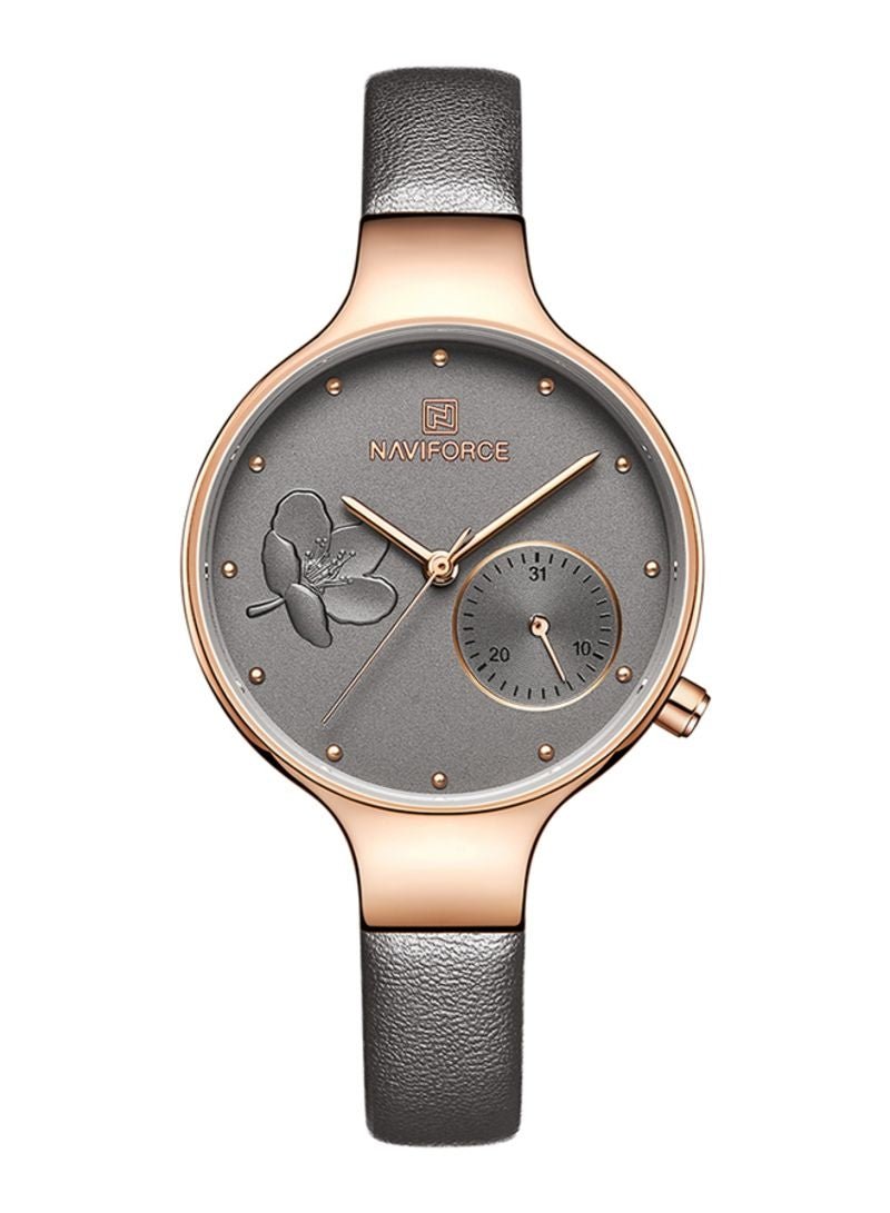 Naviforce dameur med grå rem - Urma.dk