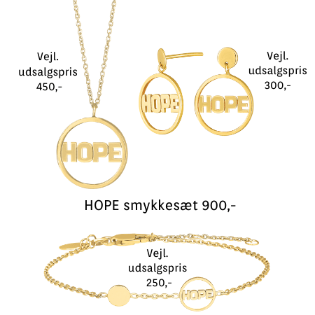NOA HOPE forgyldt sølv smykkesæt - Urma.dk