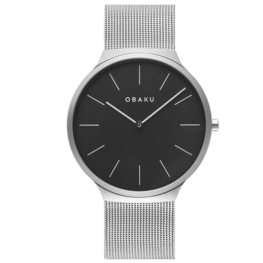 OBAKU ARK - ONYX 4,8mm Safirglas Ø40mm V240GXCBMC - Urma.dk