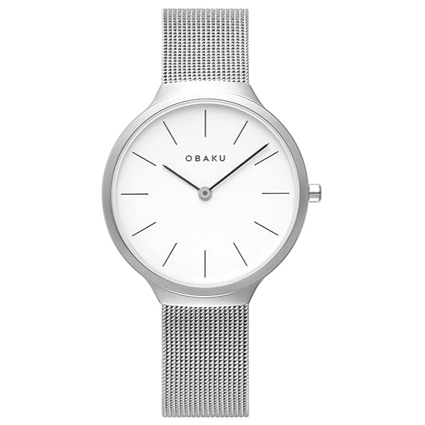 OBAKU ARK - STEEL 4,8mm Safirglas Ø40mm V240GXCWMC - Urma.dk