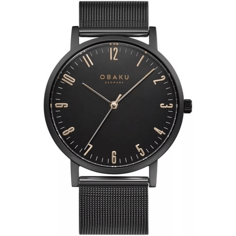 OBAKU BRINK - CHARCOAL Ø40mm V248GXBBMB - Urma.dk