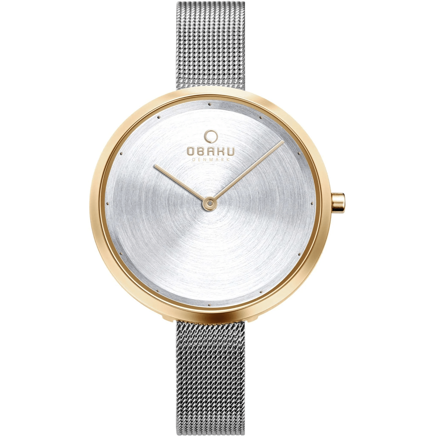 OBAKU DOK - GOLD - BI 4,9mm Safirglas Ø34mm V227LXGIMC - Urma.dk
