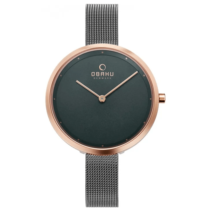 OBAKU DOK - GRANITE 4,9mm Safirglas Ø34mm V227LXVJMJ - Urma.dk