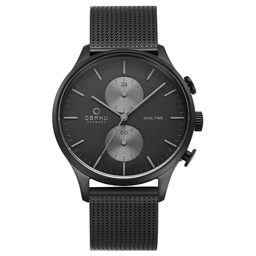 OBAKU GRAN - CHARCOAL Ø42mm V196GUBBMB - Urma.dk