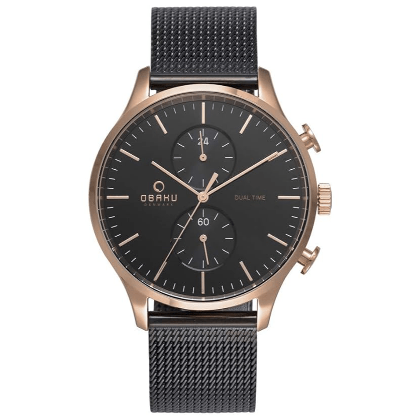 OBAKU GRAN - NIGHT Ø42mm V196GUVBMB - Urma.dk