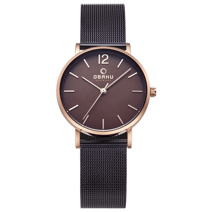 OBAKU MARK LILLE - WALNUT Ø32mm V197LXVNMN - Urma.dk