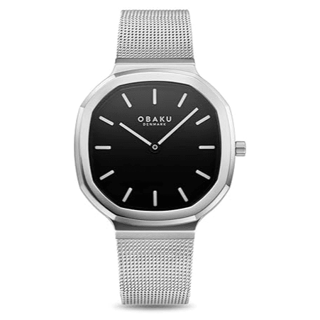 OBAKU OKTANT ONYX 4,8mm Safirglas Ø38mm V253GXCBMC  - Urma.dk