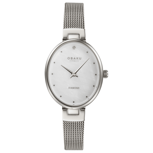 OBAKU OVAL STEEL Ø24x29mm V312LXCWMC - Urma.dk