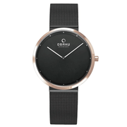 OBAKU PAPIR - NIGHT 4,9mm Safirglas Ø39mm V230GXMBMB - Urma.dk